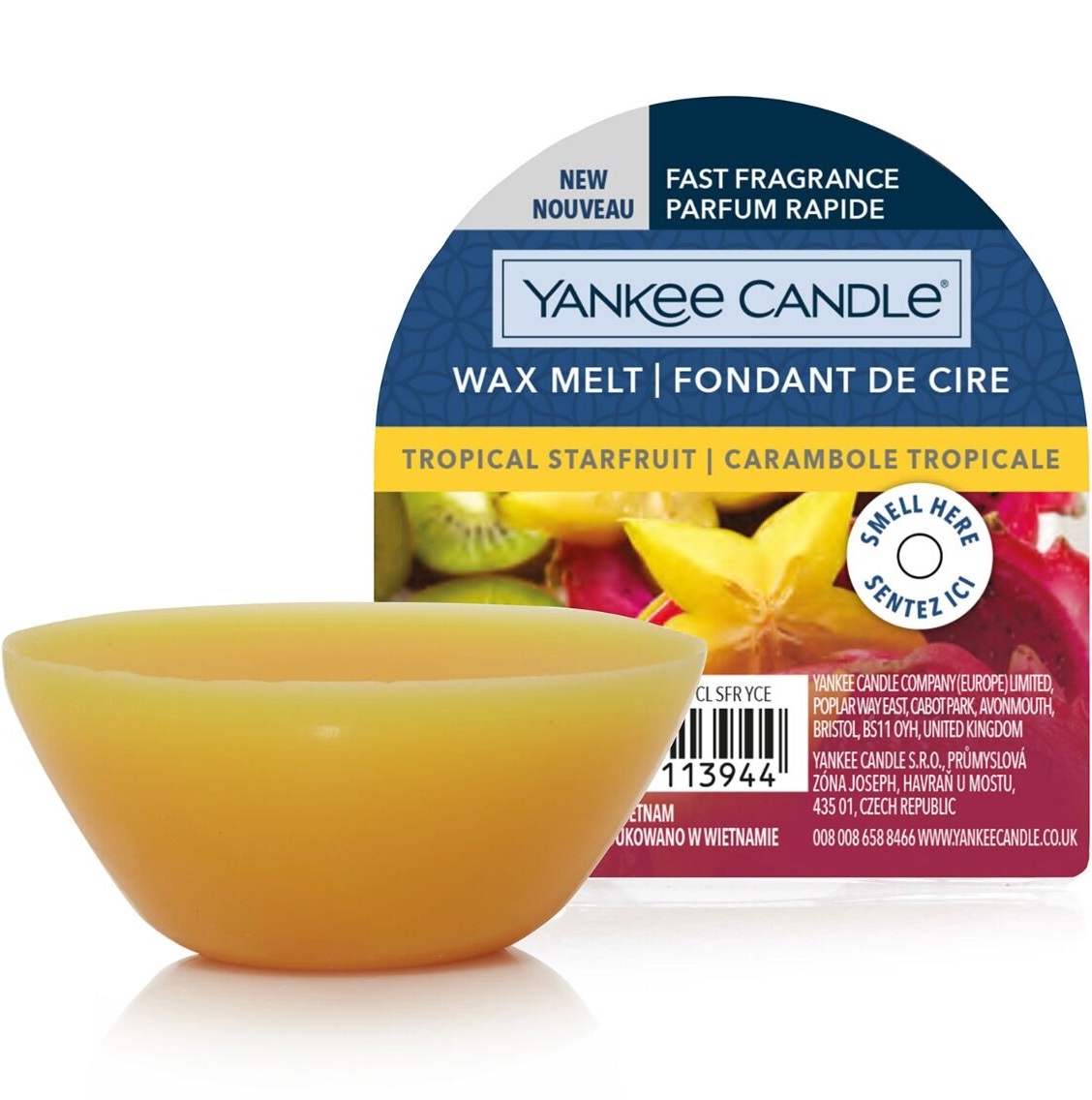 Yankee Candle Wax Melt 22g - Tropical Starfruit